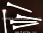 GOLF TEE 白色木制球TEE 7CM