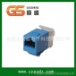 六類信息網(wǎng)絡模塊，CAT.6，180度UTP(keystone jack)
