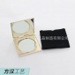 帶包裝的鋁合金小方鏡子 攜帶便攜式小禮品金屬 金屬化妝鏡
