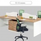辦公桌椅單人位辦公桌組合2人位辦公桌組合4人位電腦桌